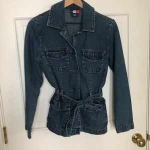 FRENCH CUFF Denim Jacket Sz M